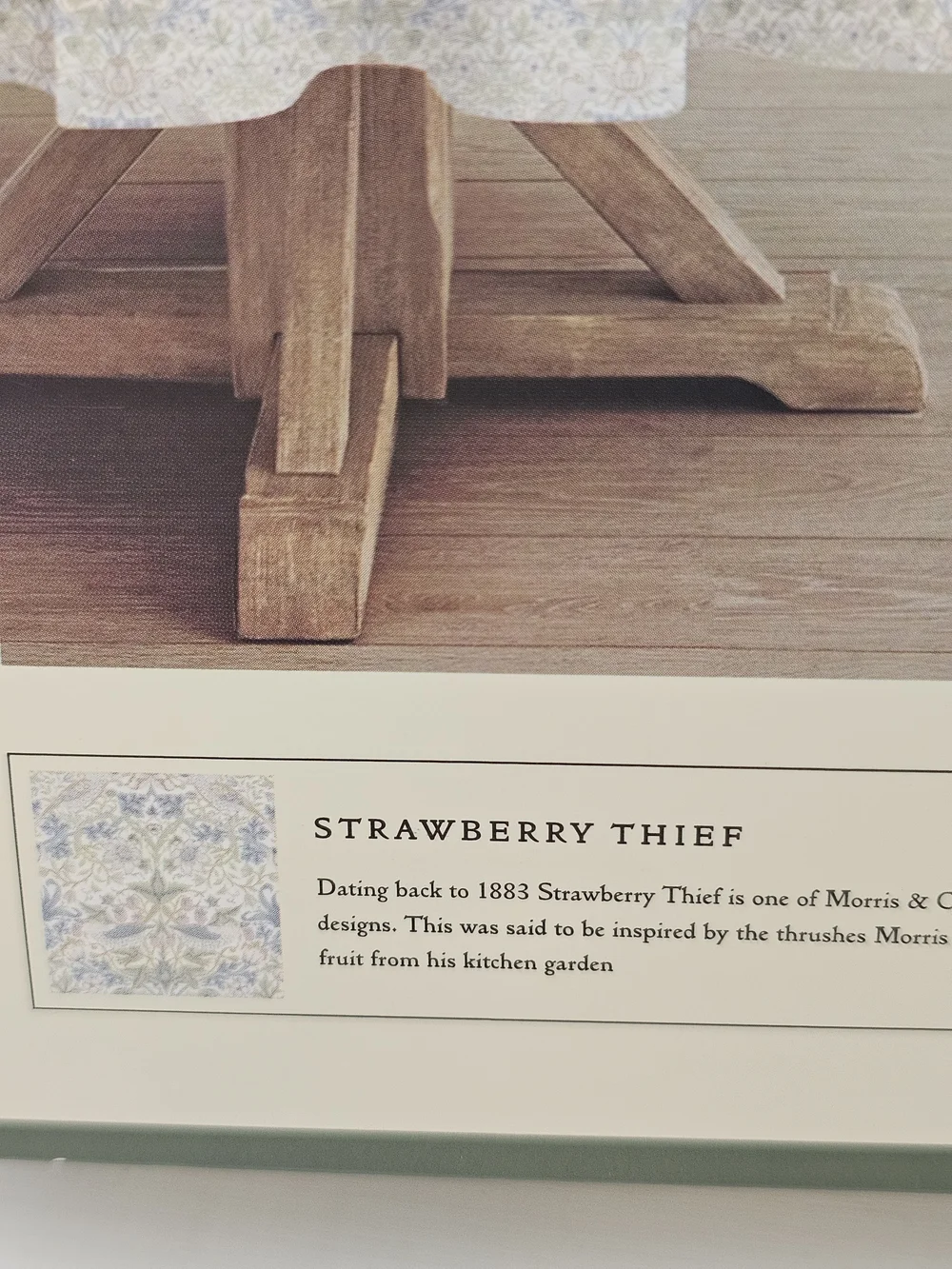 Morris And Co Strawberry Thief 70